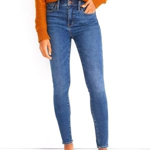 Madewell High rise skinny jeans 32